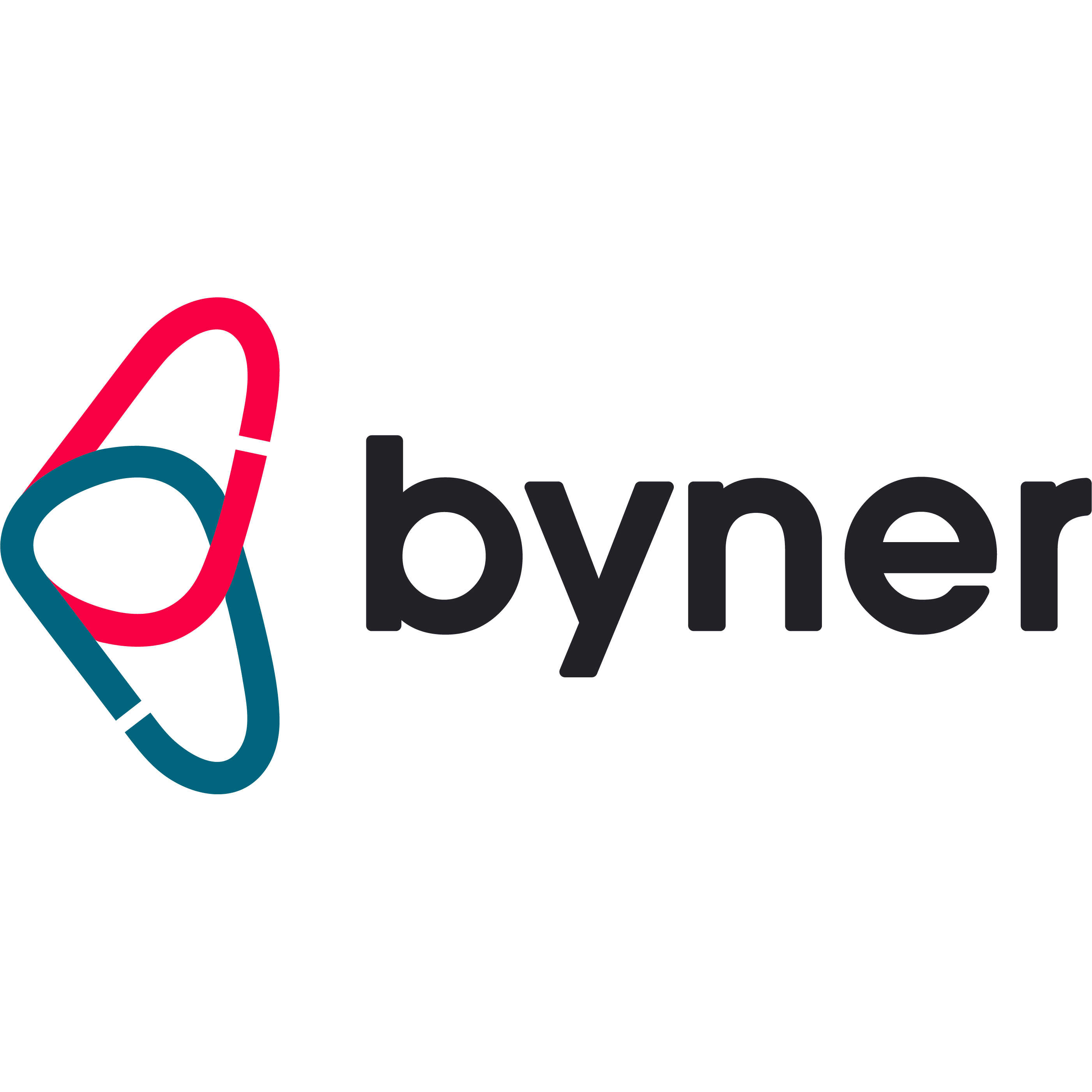 Byner logo Byner partner logo.