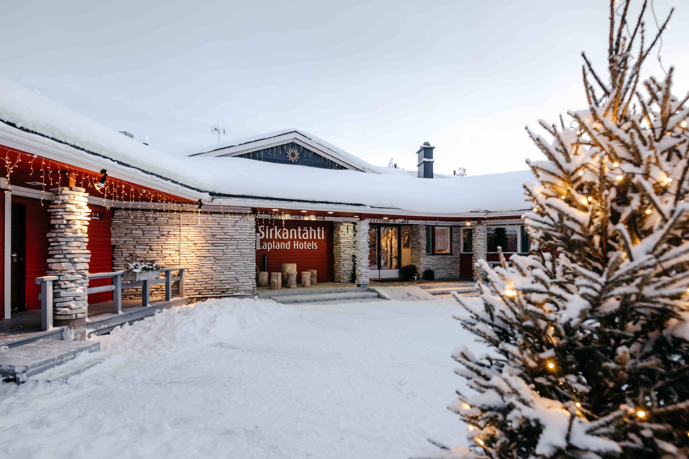 Hotel Sirkantähti, Levi, Finland (Photo: Jani Kärppä / Kota Kollektiivi)